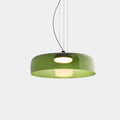 Calyra Glass and Metal Pendant Light for Dining Rooms