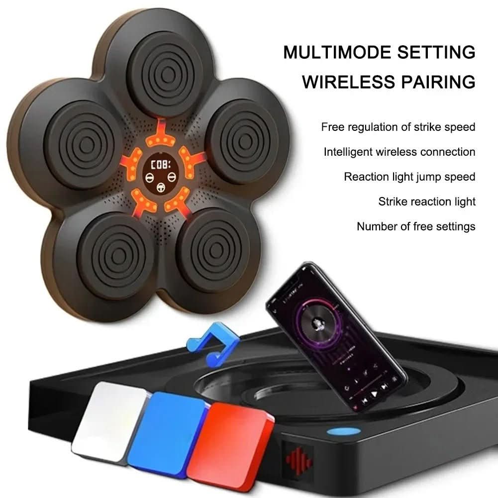 StrikePulse Pro Bluetooth Boxing Trainer — Smart Feedback Tracking, 40x30x20 cm