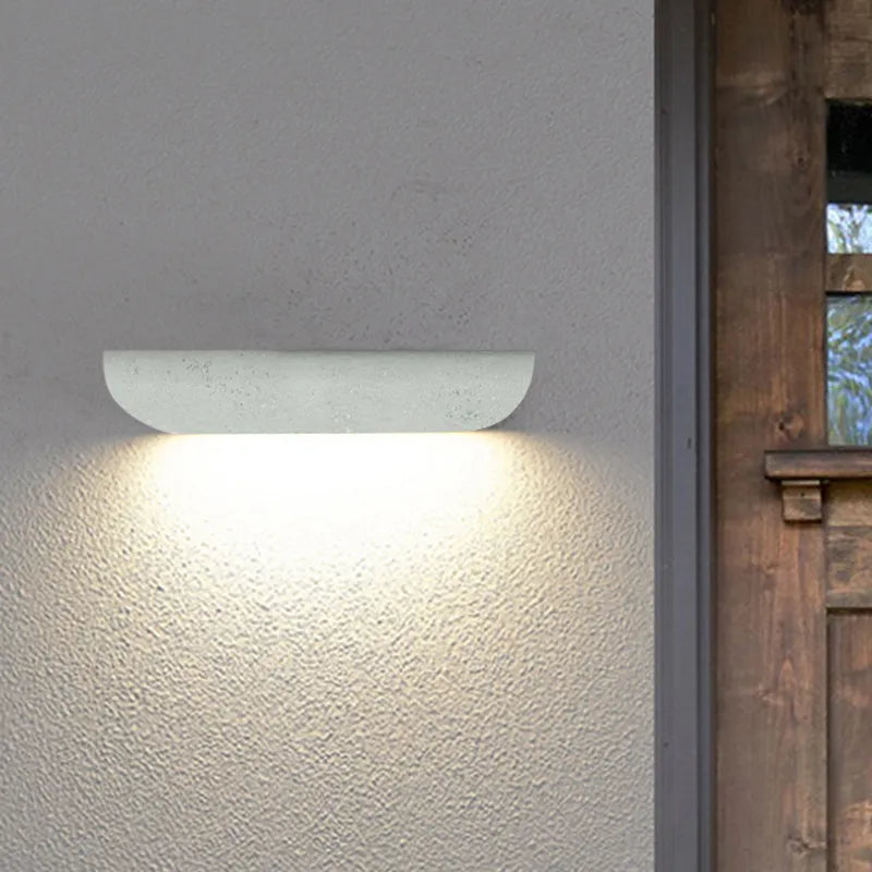 Ray Modern Outdoor Wall Lighting, Waterproof, Curved | ventumra