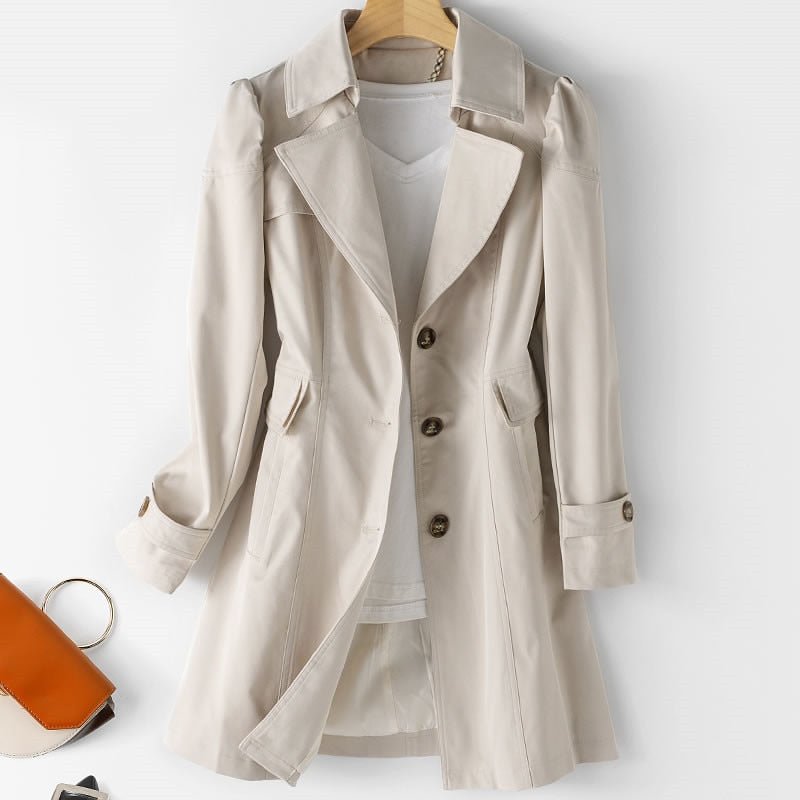 Chic All-Season Trench Coat | ventumra