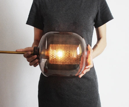 LumaVale | Modern Glass Pendant Light For Living Rooms