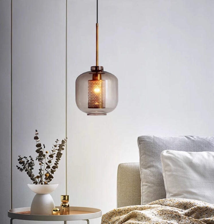 LumaVale | Modern Glass Pendant Light For Living Rooms