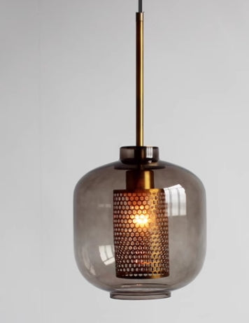LumaVale | Modern Glass Pendant Light For Living Rooms