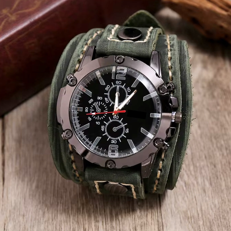 Classic Leather Strap Watch | ventumra