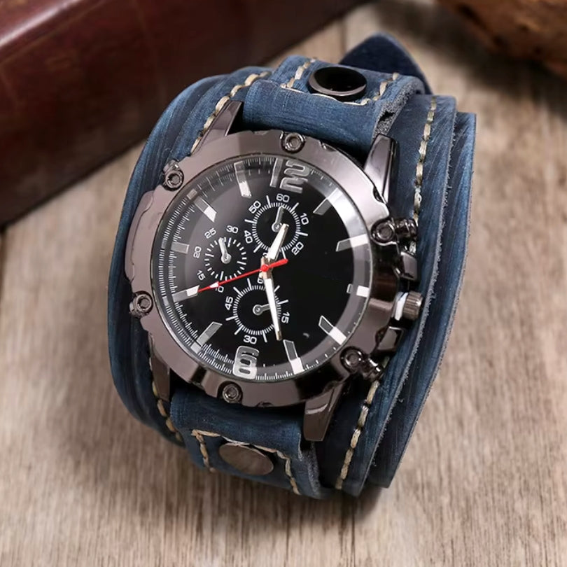 Classic Leather Strap Watch | ventumra
