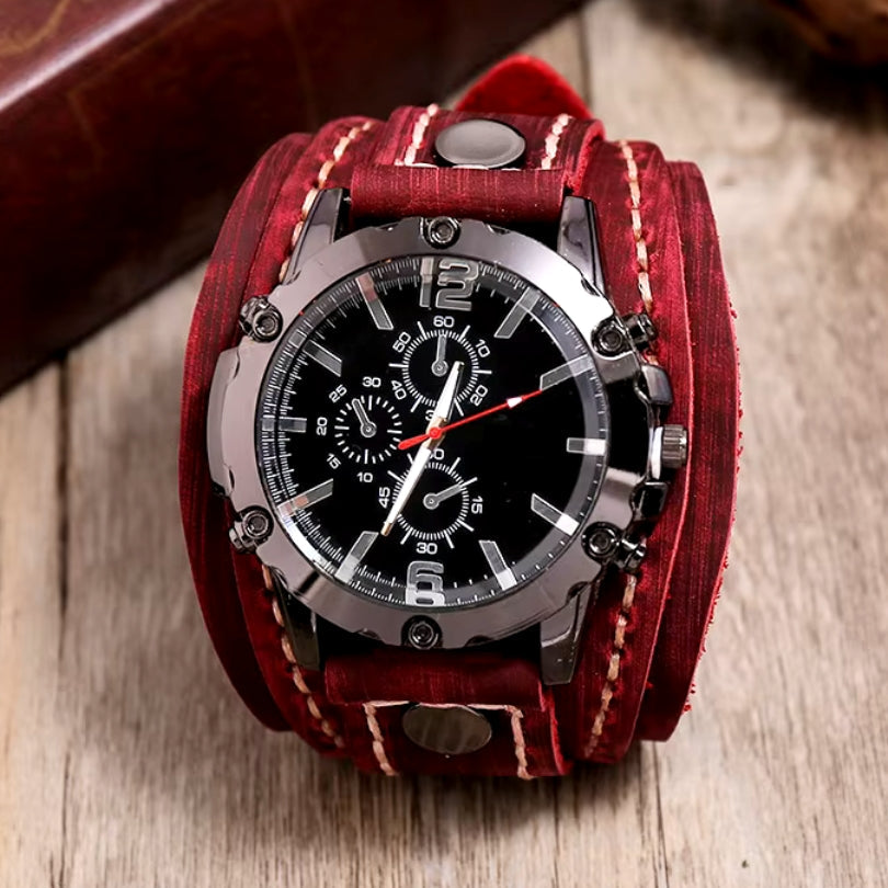 Classic Leather Strap Watch | ventumra