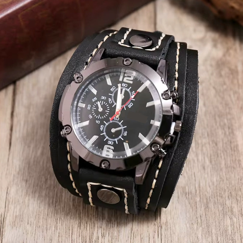 Classic Leather Strap Watch | ventumra