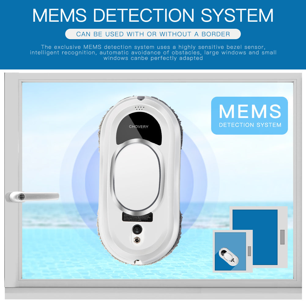 CleanBot Robot Window Cleaner – Smart and Hands-Free with Remote Control for Streak-Free Windows | ventumra