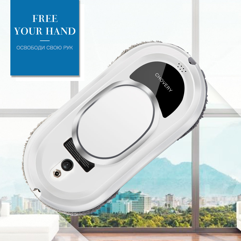 CleanBot Robot Window Cleaner – Smart and Hands-Free with Remote Control for Streak-Free Windows | ventumra