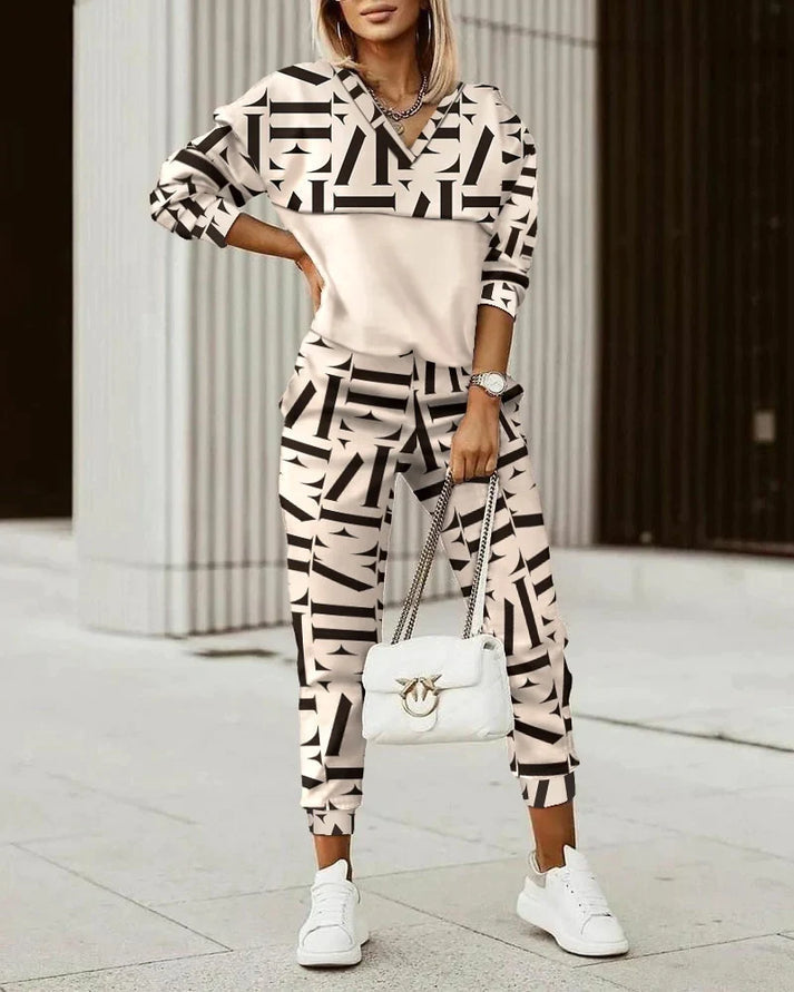 Women's Cozy Modern Tracksuit Set | ventumra