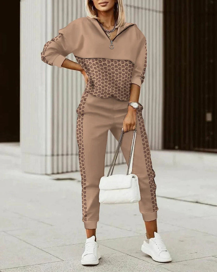 Women's Cozy Modern Tracksuit Set | ventumra