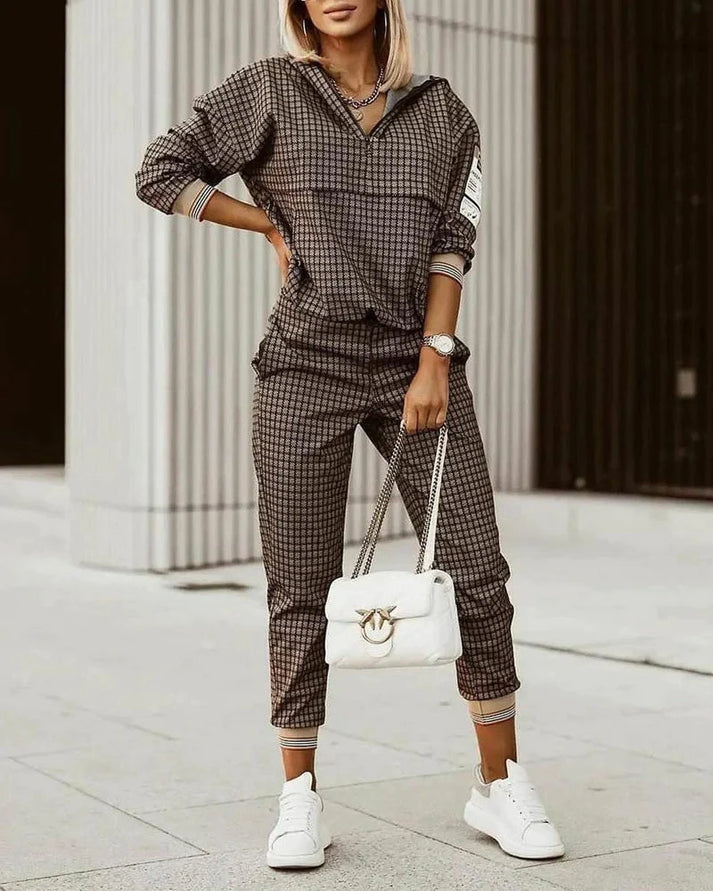 Women's Cozy Modern Tracksuit Set | ventumra