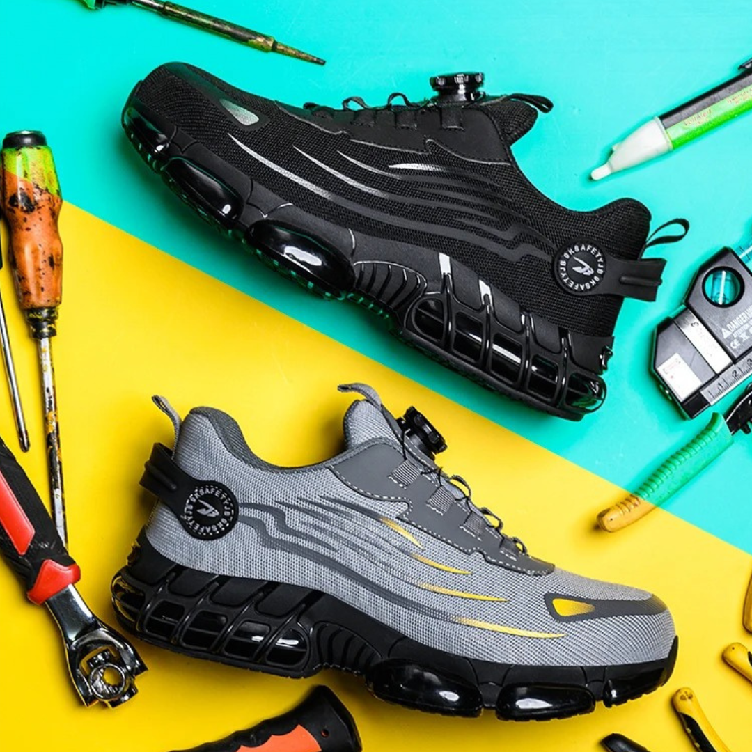 Men's Padded Safety Work Shoes | ventumra
