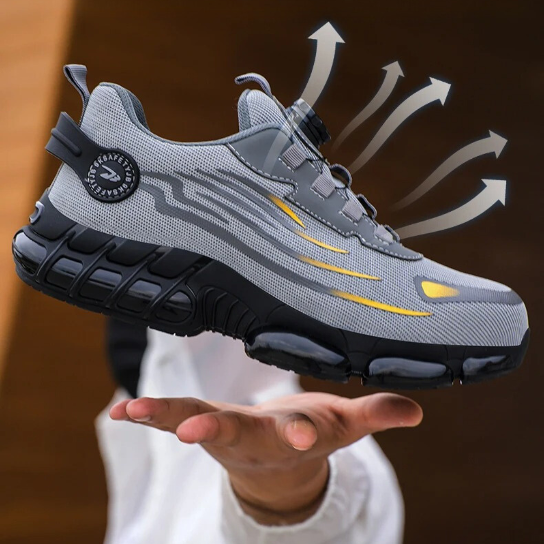 Men's Padded Safety Work Shoes | ventumra