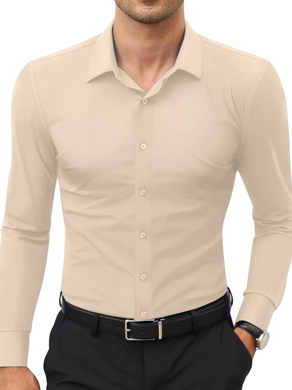 Comfortable Stretch Men’s Shirt - Julian | ventumra