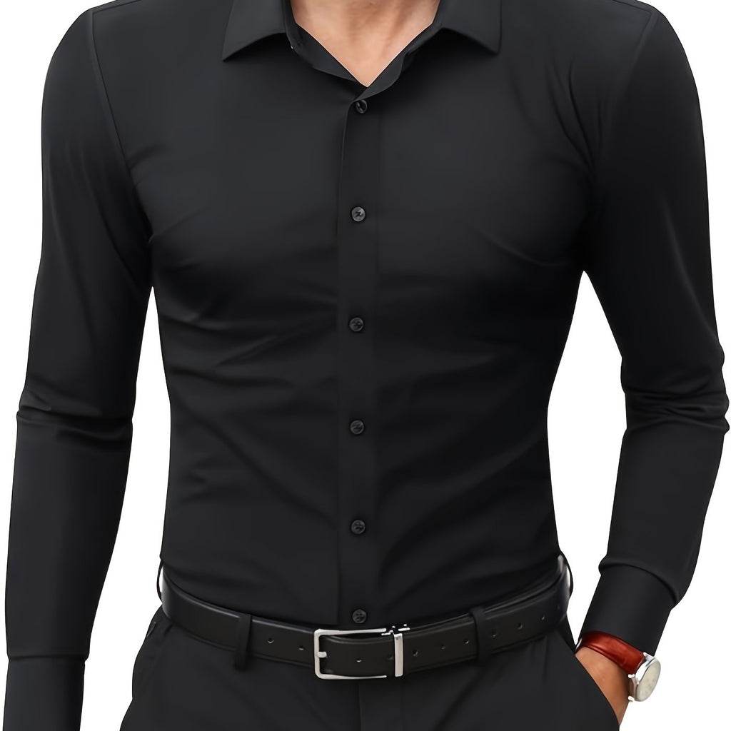 Comfortable Stretch Men’s Shirt - Julian | ventumra