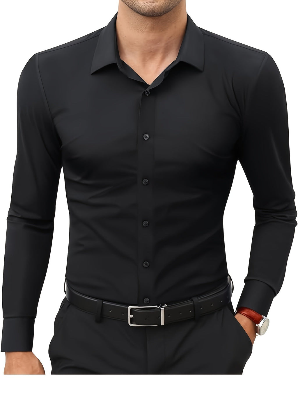 Comfortable Stretch Men’s Shirt - Julian | ventumra