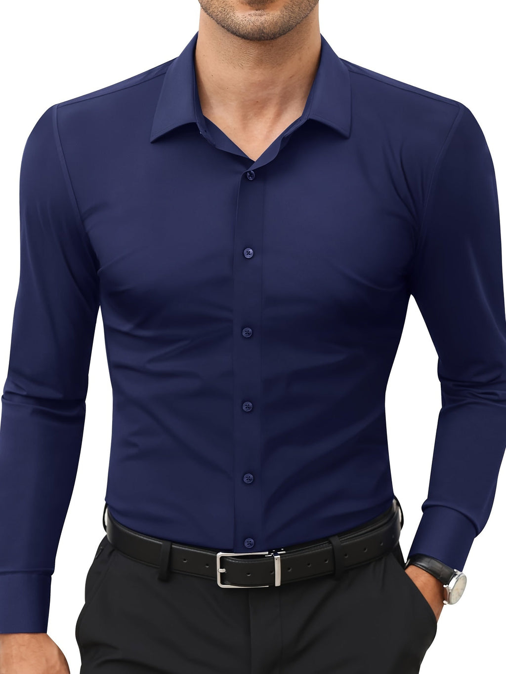 Comfortable Stretch Men’s Shirt - Julian | ventumra