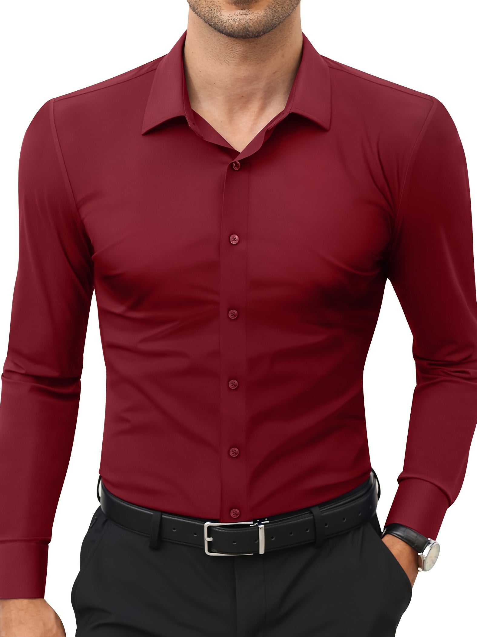 Comfortable Stretch Men’s Shirt - Julian | ventumra