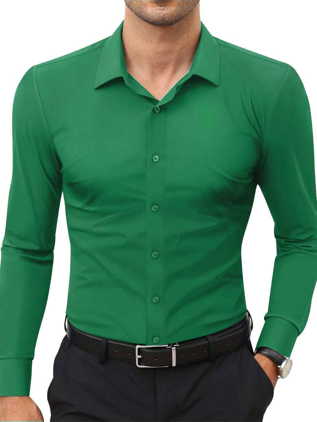Comfortable Stretch Men’s Shirt - Julian | ventumra