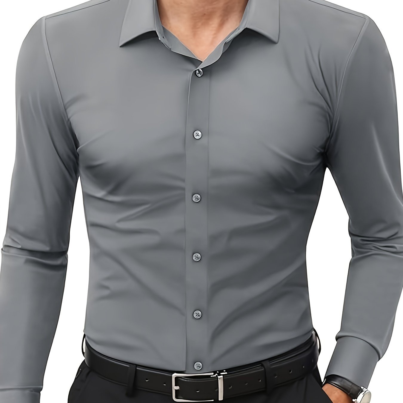 Comfortable Stretch Men’s Shirt - Julian | ventumra