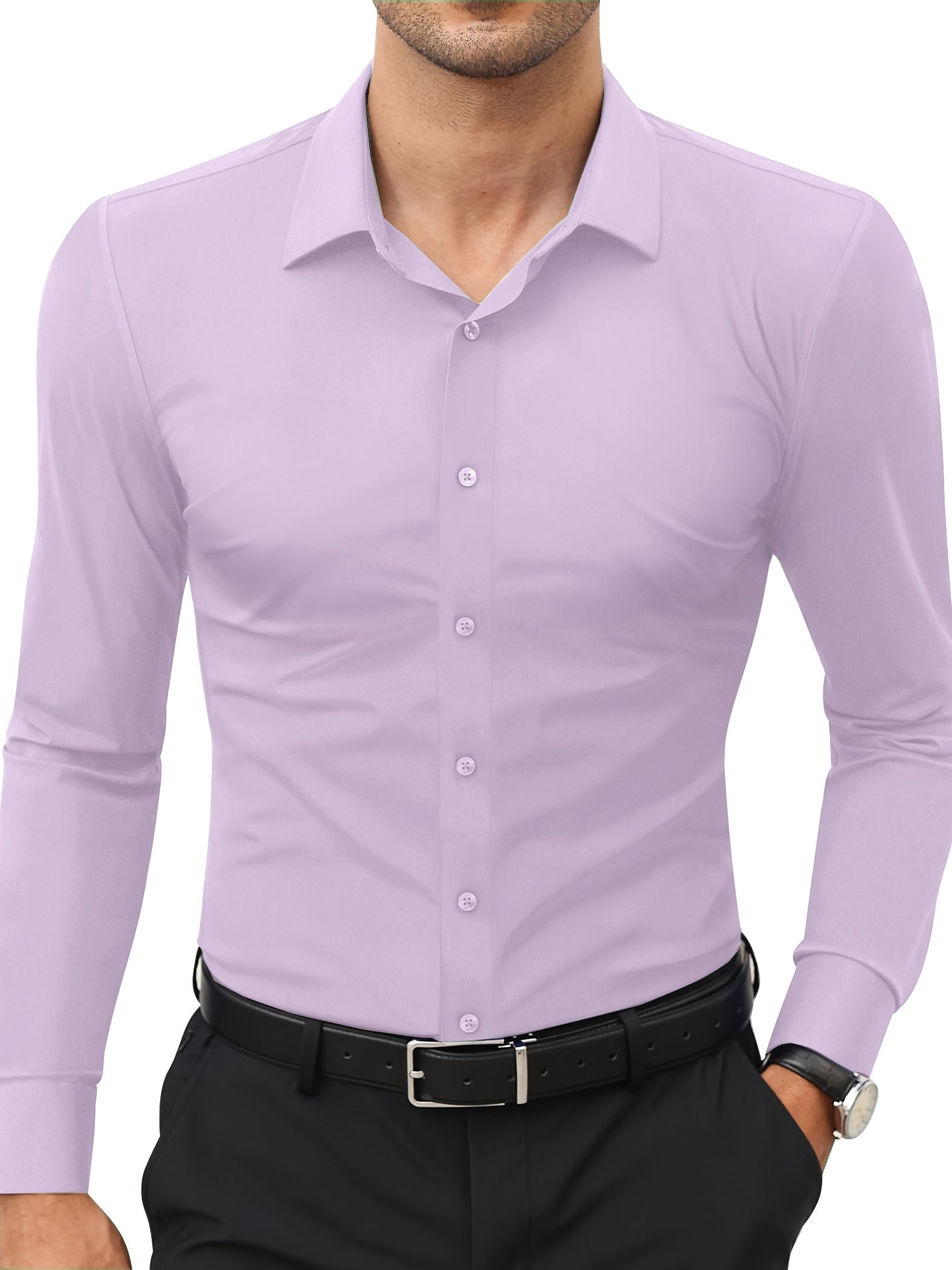 Comfortable Stretch Men’s Shirt - Julian | ventumra