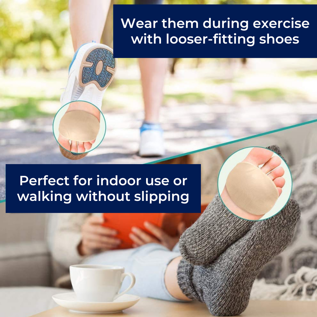 Morton's Neuroma Relief Pads Gel Cushion & Metatarsal Support | ventumra