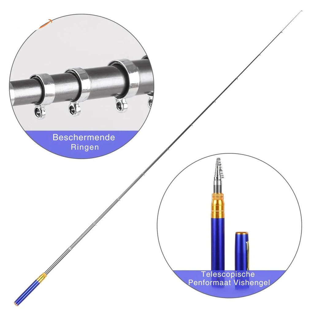 Compact Fishing Rod Set - TravelCast | ventumra