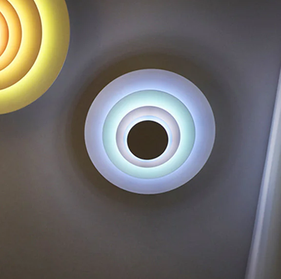 Aria Circular 3-in-1 Colorful LED Wall Lamp | ventumra
