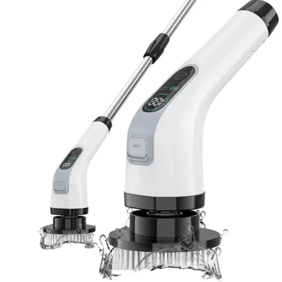 Cordless Electric Spin Cleaning Brush with 7 Attachments – Waterproof | ventumra