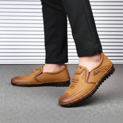 Mocassins en Cuir Véritable - Confort Souple