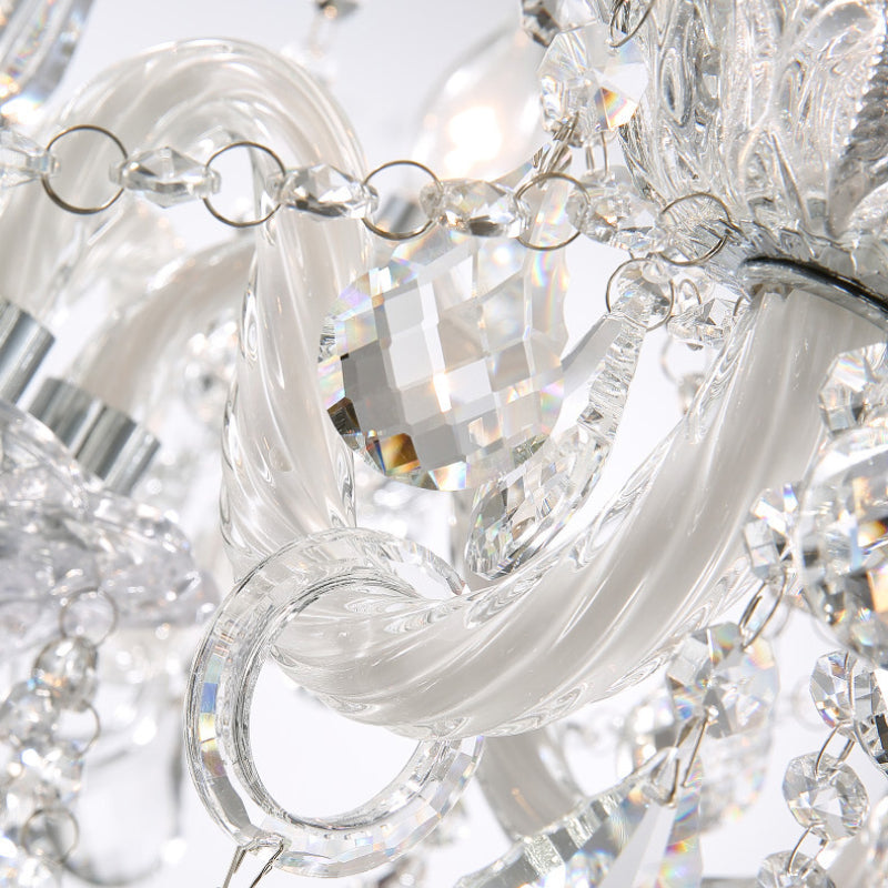 Silva Chandelier  French Crystal Living Room Dining Room | ventumra