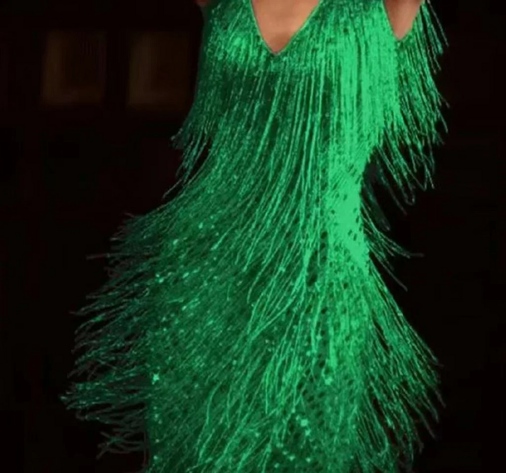 Glamorous Sequin Fringe Mini Dress | ventumra