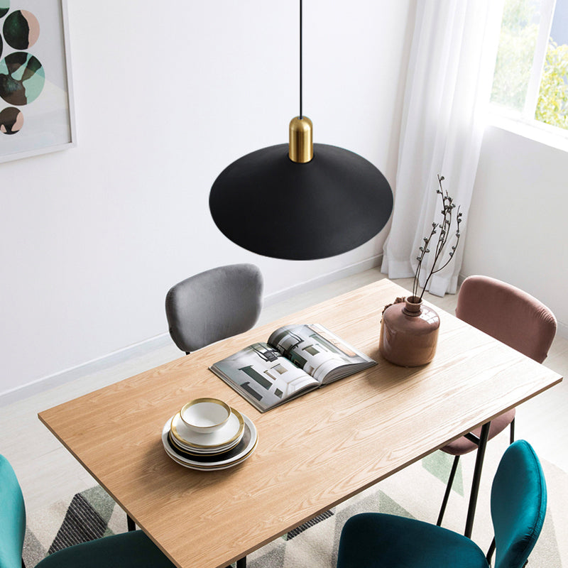 Aria Vintage Umbrella Monochrome Pendant Light | ventumra