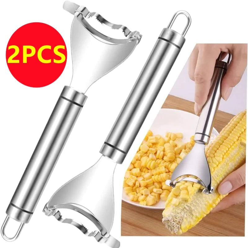 GrainMaster Stainless Steel Grain Slicer — 18 × 6.5 cm