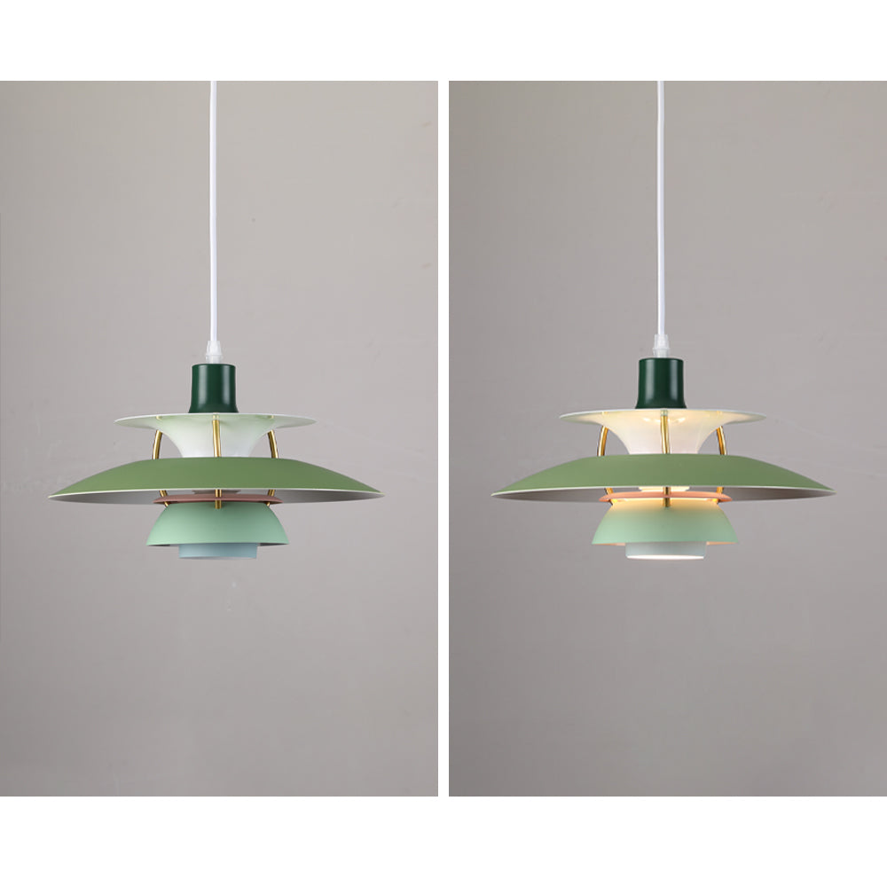 Jojo Macaron Umbrella Pendant Light, 15 Color | ventumra
