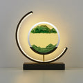 SandScape dekorative LED-Tischlampe — Bewegliche Sandkunst