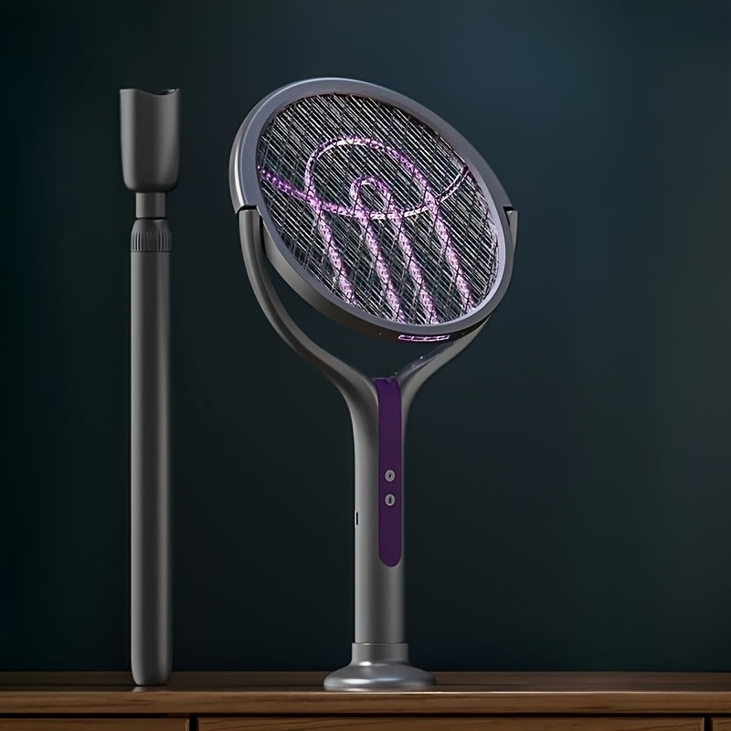 Electric Insect Killer Zapper — Extendable Handle, 2-in-1