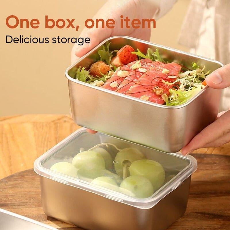 High-Quality Stainless Steel Containers for Food Storage