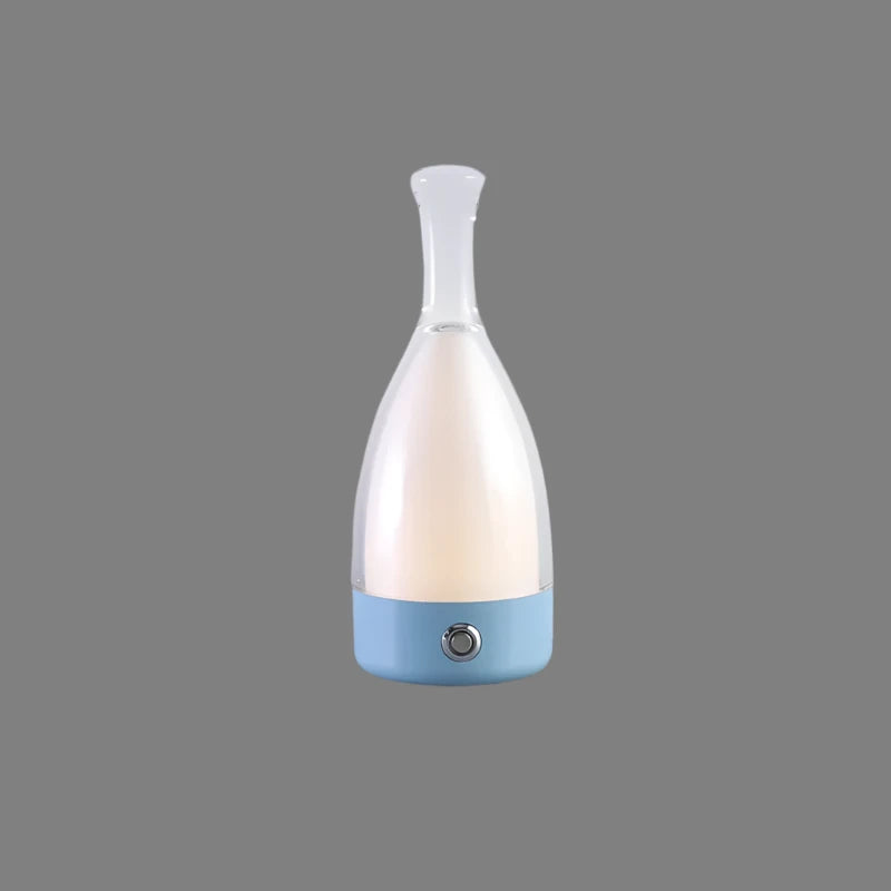 LumaBottle Rechargeable Wine Bottle Lamp With Warm Glow