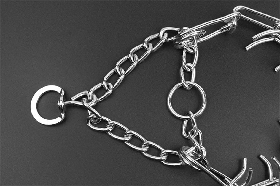 Adjustable Dog Training Collar with Rubberized Prongs | ventumra