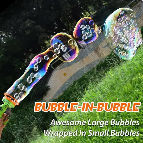 Bubbly Fun-bellenblaasblaster — bellenblaasmaker voor buitenspeelplezier voor kinderen