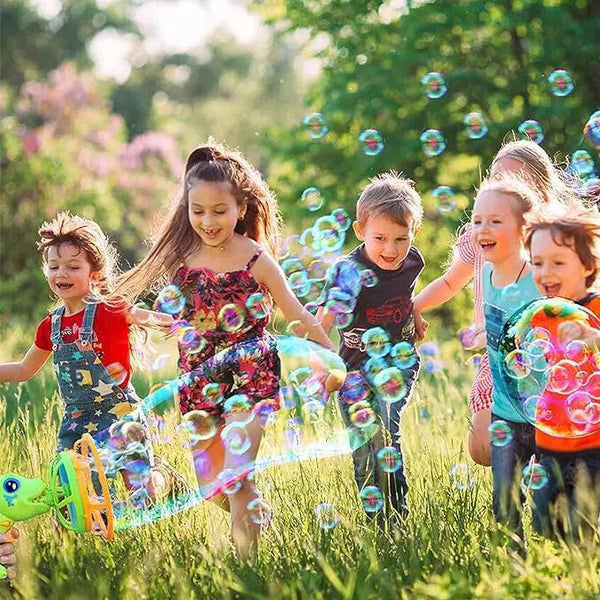 Bubbly Fun-bellenblaasblaster — bellenblaasmaker voor buitenspeelplezier voor kinderen