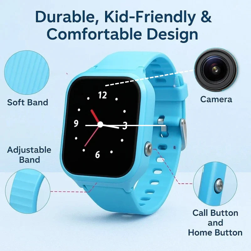 Children’s GPS Tracker Watch — SOS Alerts, Two-Way Calling