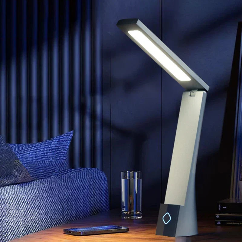 Flexible LED Desk Lamp — USB Port, Soft Eye-Friendly Light