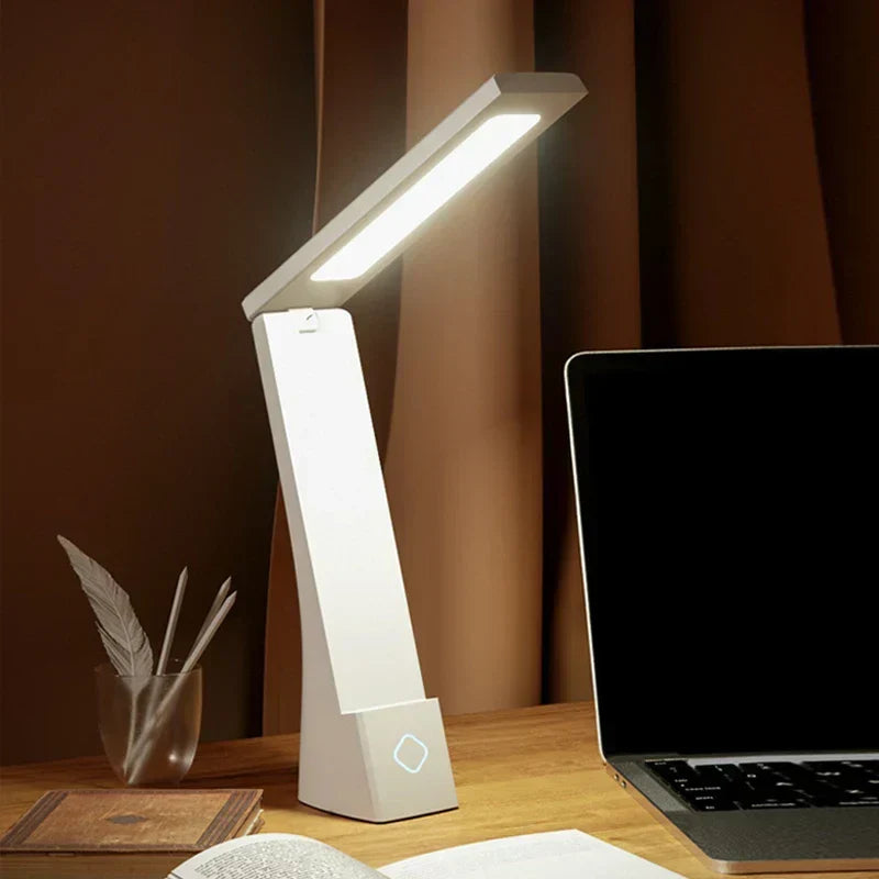 Flexible LED Desk Lamp — USB Port, Soft Eye-Friendly Light