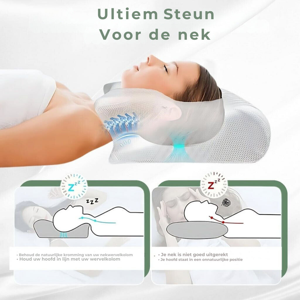 DreamAlign Orthopedic Pillow – Luxury Memory Foam for Neck Pain & All Sleeping Positions | ventumra