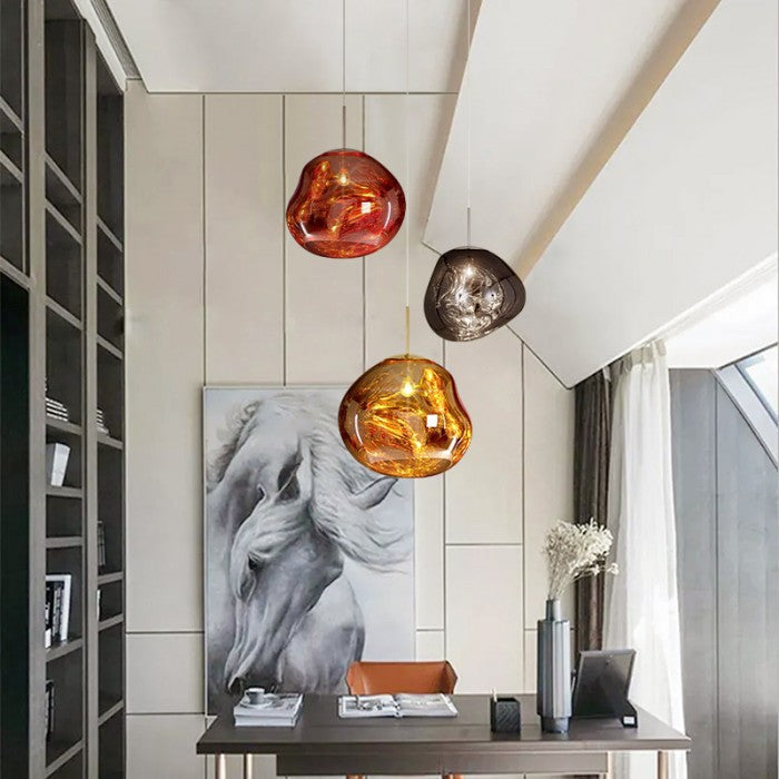 Asteris Dynamic Acrylic LED Ceiling Lamp for Interiors