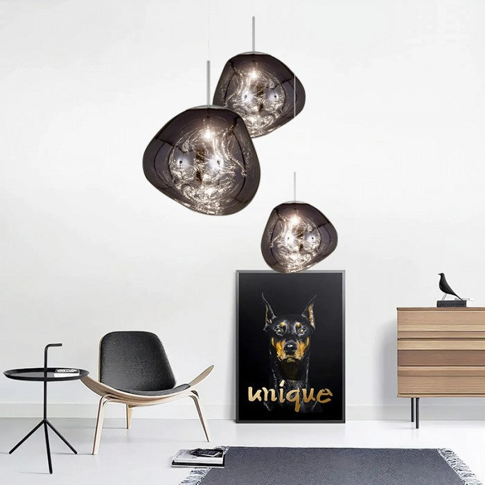 Asteris Dynamic Acrylic LED Ceiling Lamp for Interiors