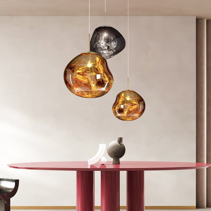 Asteris Dynamic Acrylic LED Ceiling Lamp for Interiors